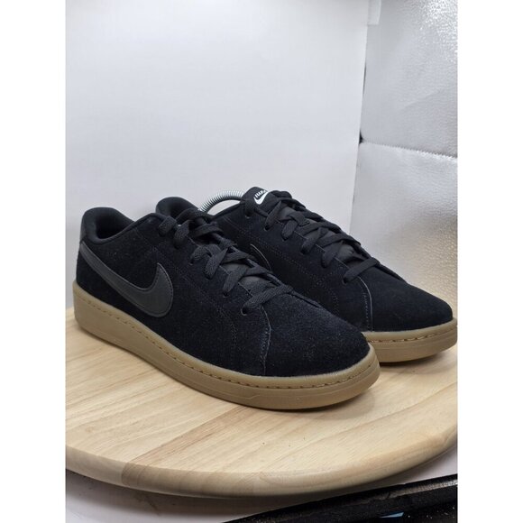 Nike Court Royale 2 Black Gum Mens Size 10.5 Womens size 12 With Box - Picture 5 of 8